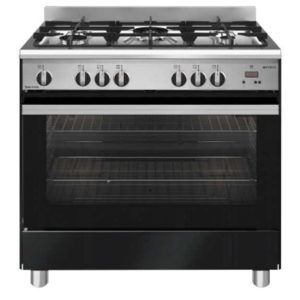 Emilia 90cm Freestanding Gas Cooker - Black
