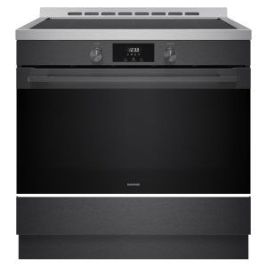 Euromaid 90cm Freestanding Cooker Induction Air Fry - Dark Stainless