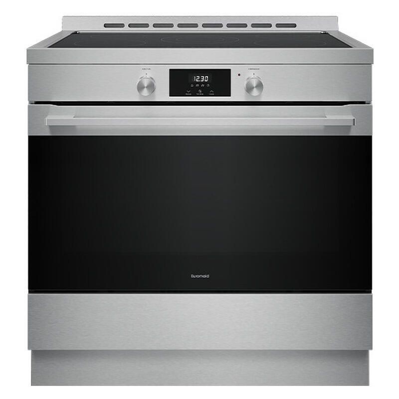 Euromaid 90cm Freestanding Oven with 5-Zone Ceramic Cooktop - Stainless Steel
