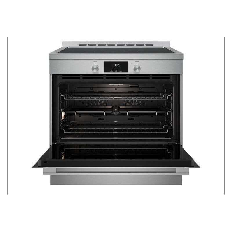 Euromaid 90cm Freestanding Oven with 5-Zone Ceramic Cooktop - Stainless Steel - Image 3