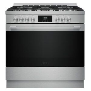 Euromaid 90cm Freestanding Cooker Dual Fuel - Stainless Steel