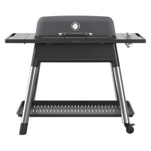 Everdure By Heston Blumenthal FURNACE 52-Inch 3-Burner Propane Gas Grill with Stand - Graphite