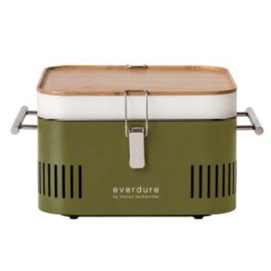 Everdure by Heston Blumenthal HBCUBEK Cube Portable Charcoal BBQ