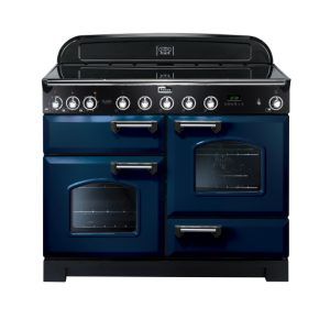 Falcon 110cm Classic Deluxe Induction Range Cooker - Royal Blue/Chrome