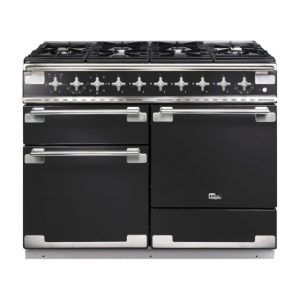 Falcon 110cm Elise Dual Fuel Cooker - Charcoal Black Chrome