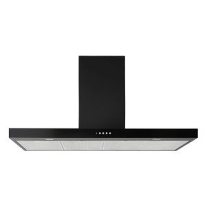 Falcon 110cm Infusion Canopy Rangehood - Black