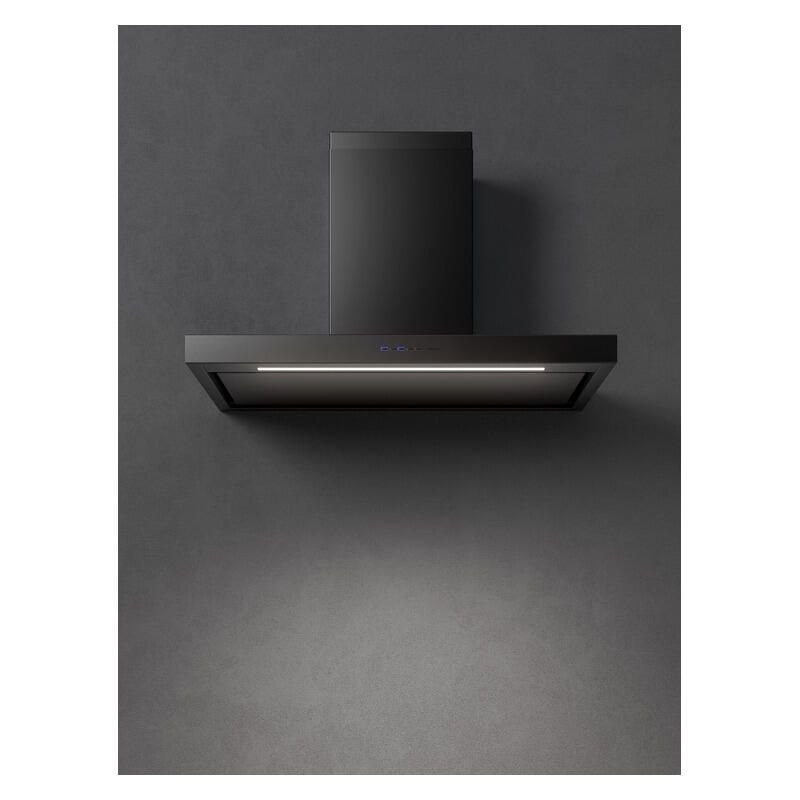 Falmec 90cm Plane Plus Wall Canopy - Matt Black