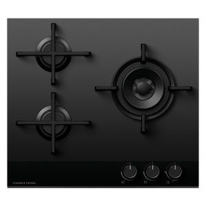 Fisher & Paykel 60cm Series 9 3 Burner Gas Cooktop, LPG