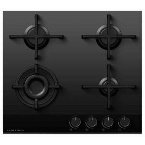 Fisher & Paykel 60cm 4 Burner Gas on Glass Cooktop