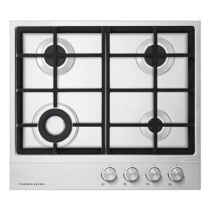 Fisher & Paykel 60cm Series 7 4 Burner Gas Cooktop, Natural Gas
