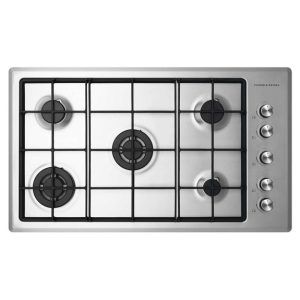 Fisher & Paykel 90cm Series 5 5 Burner Gas Cooktop, Natural Gas