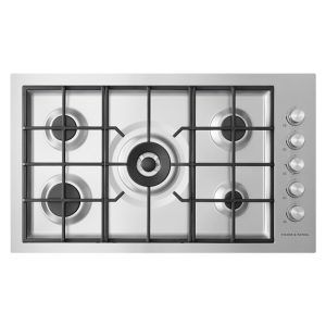 Fisher & Paykel 90cm Series 9 5 Burner Gas Cooktop, Flush Fit, LPG