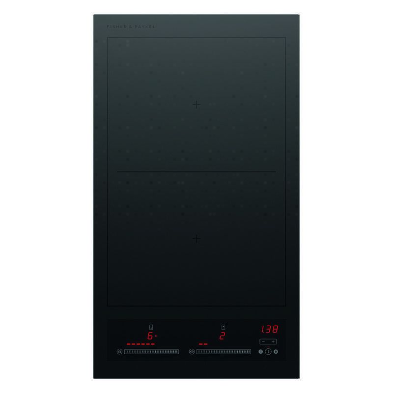 Fisher & Paykel 30cm 2 Zone Induction Cooktop (Series 7) - Black