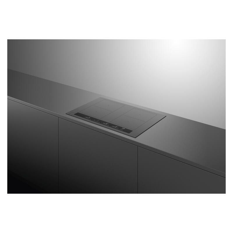 Fisher & Paykel 80cm 4 Zone Induction Cooktop: 2 Smart Zones (Series 7) - Grey - Image 2