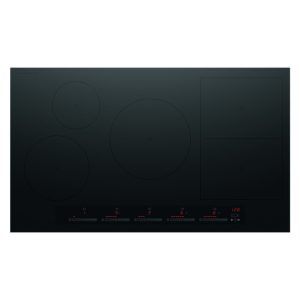 Fisher & Paykel 90cm 5 Zone Induction Cooktop: Smart Zone (Series 7) - Black