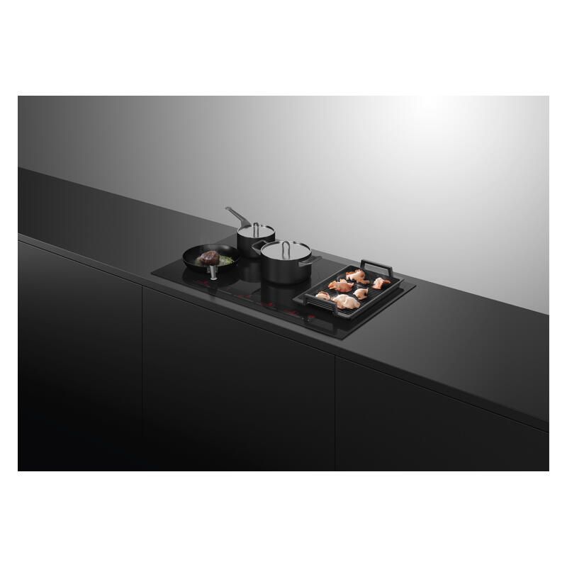 Fisher & Paykel 90cm 5 Zone Induction Cooktop: Smart Zone (Series 7) - Black - Image 2