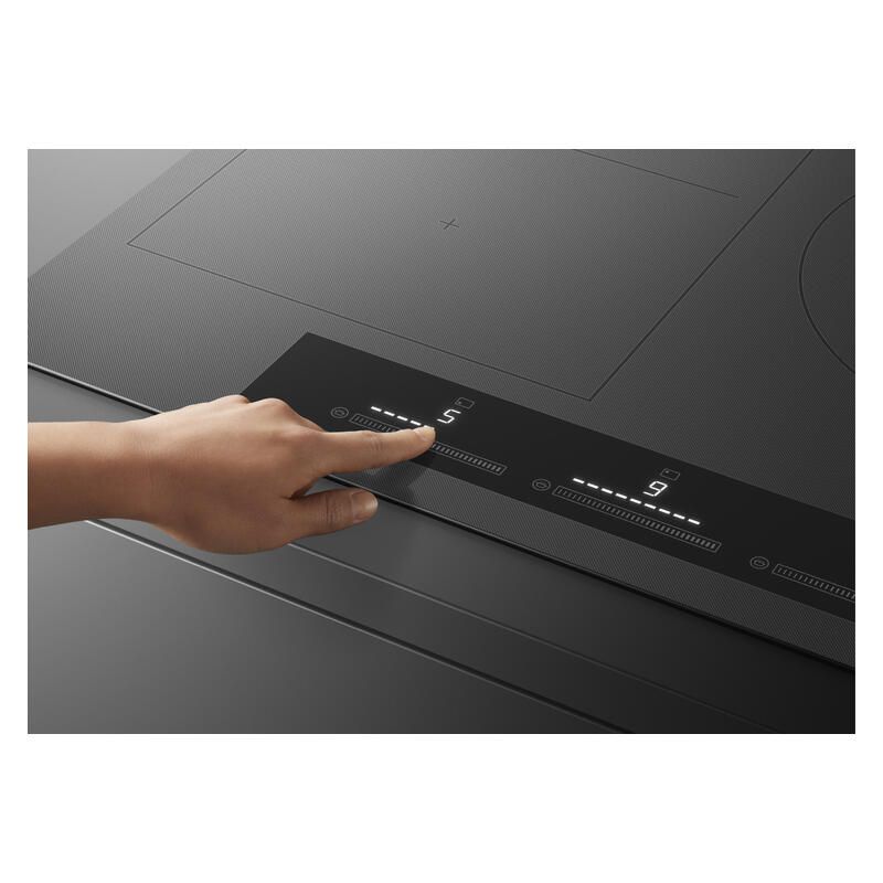 Fisher & Paykel 90cm 5 Zone Induction Cooktop: 2 Smart Zones - Grey (Series 7) - Image 3