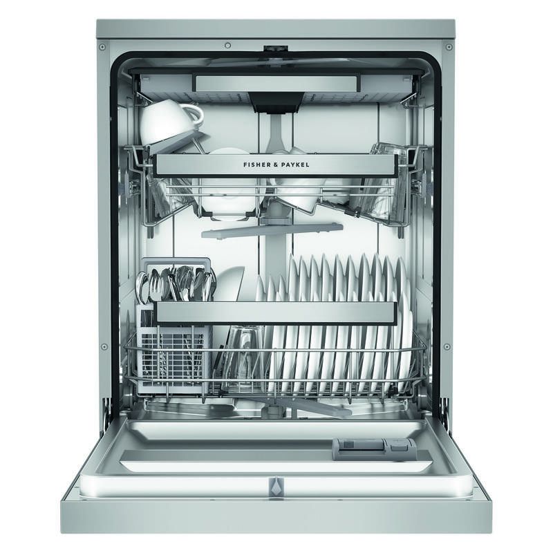Fisher & Paykel 15 Place Setting Freestanding Dishwasher - (Contemporary/Series 7) - Stainless Steel - Image 3