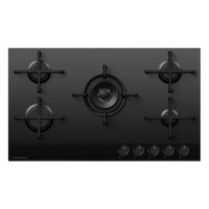 Fisher & Paykel 90cm 5 Burner Gas on Glass Cooktop