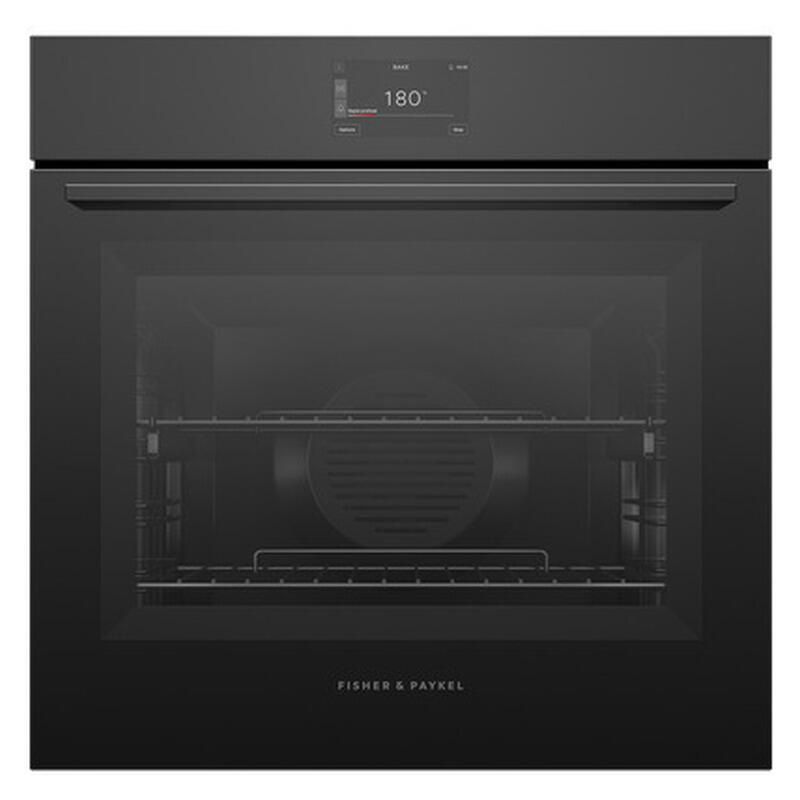 Fisher & Paykel 60cm Minimal Pyrolytic Oven - Black Glass (Series 7)