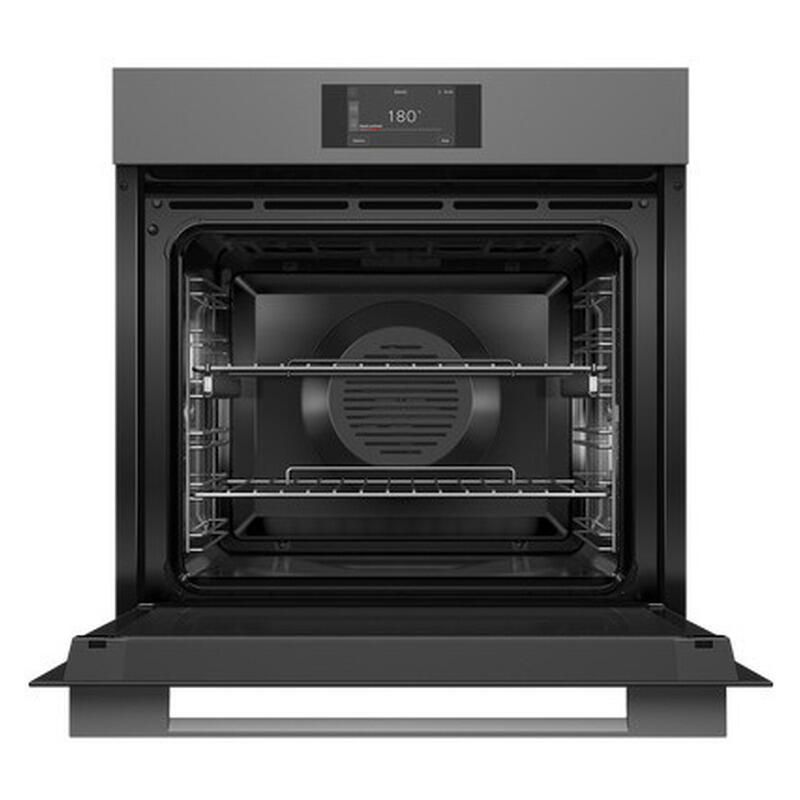 Fisher & Paykel 60cm Minimal Pyrolytic Oven - Grey Glass (Series 7) - Image 2