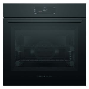 Fisher & Paykel 60cm Minimal Pyrolytic Oven - Black Glass (Series 9)
