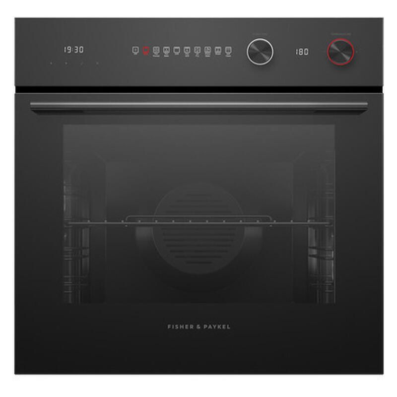 Fisher & Paykel 60cm Contemporary Pyrolytic Oven - Black Glass (Series 5)