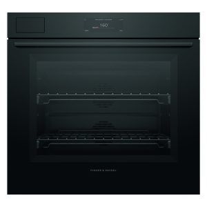 Fisher & Paykel S11 Minimal Pyrolytic Steam Assist Oven Black Glass 76CM
