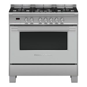 Fisher & Paykel 90cm Series 7 Classic 5 Burner Dual Fuel Cooker
