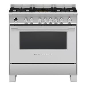 Fisher & Paykel 90cm Series 9 Classic 5 Burner Dual Fuel Pyrolytic Cooker