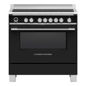 Fisher & Paykel 90cm Series 9 Classic 5 Zone Induction Pyrolytic Cooker, 2 SmartZones