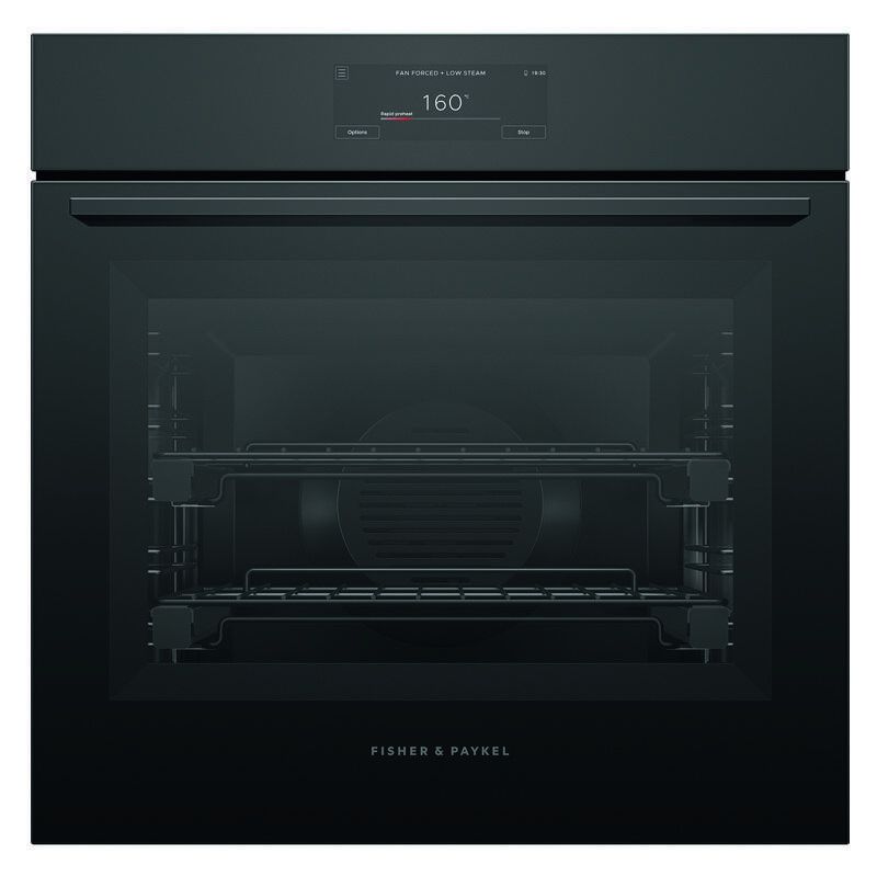 Fisher & Paykel 60cm Minimal Combi-Steam Oven - Black Glass (Series 11)
