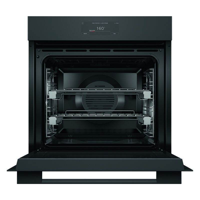 Fisher & Paykel 60cm Minimal Combi-Steam Oven - Black Glass (Series 11) - Image 2