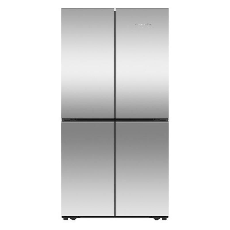 Fisher & Paykel 627L Quad Door Refrigerator Freezer Dual Ice Makers - Stainless Steel (Series 7)