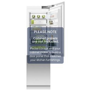 Fisher & Paykel 61cm Series 11 Integrated Refrigerator Freezer, Ice & Water