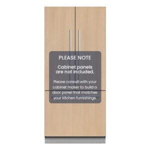 Fisher & Paykel 417 Litre Integrated French Door Refrigerator