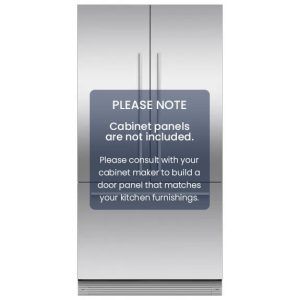 Fisher & Paykel 90cm Series 7 Integrated French Door Refrigerator Freezer