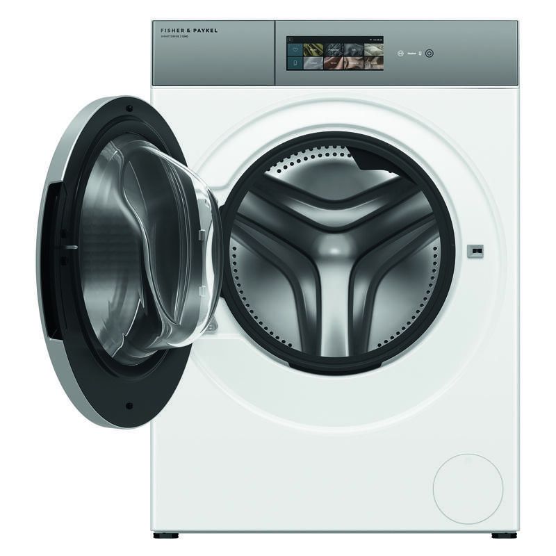 Fisher & Paykel 12kg Smart Front Load Washing Machine - FlexiDose - White (Series 9 Contemporary) - Image 2