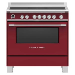 Fisher & Paykel 90cm Freestanding Induction Cooktop - Red