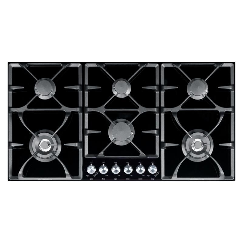 FRANKE Ceramic Glass 6 Burner Gas Cooktop, Ng 98.5CM