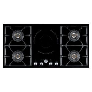 FRANKE Ceramic Glass 4 Gas Burners Lpg + 1 Induction Zone Cooktop 101.5CM
