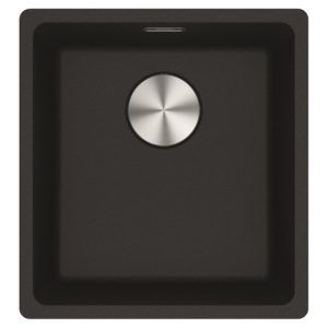 Franke 370mm Maris Single Bowl Onyx Undermount