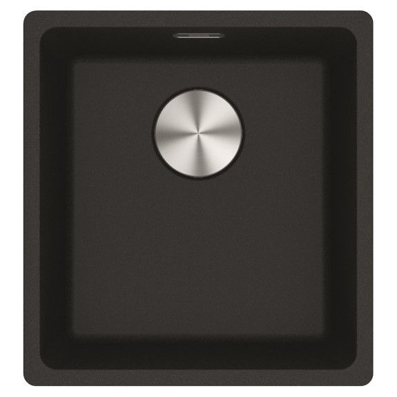 Franke 370mm Maris Single Bowl Onyx Undermount