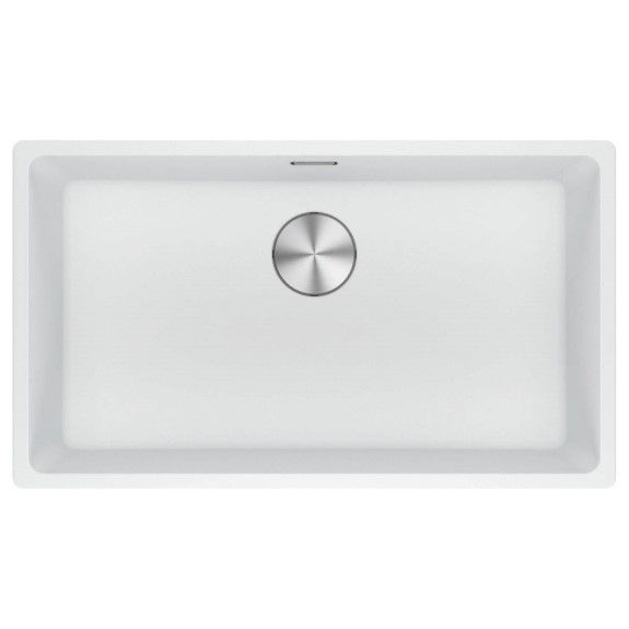 Franke 720mm Maris Single Bowl Undermount - Polar White
