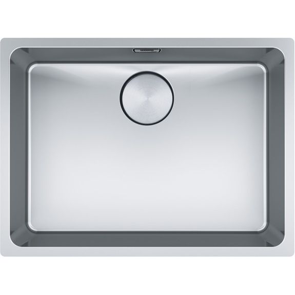 Franke Undermount Mythos Single Bowl Bare Sink - Stainless Steel