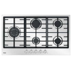 Haier 90cm Gas Cooktop - Stainless Steel