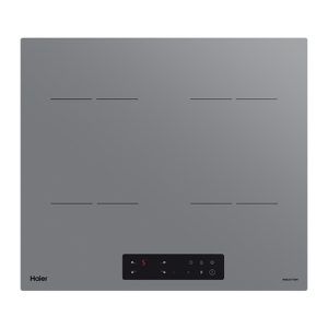 Haier 60cm Induction Cooktop with 4 Zones - Grey Glass