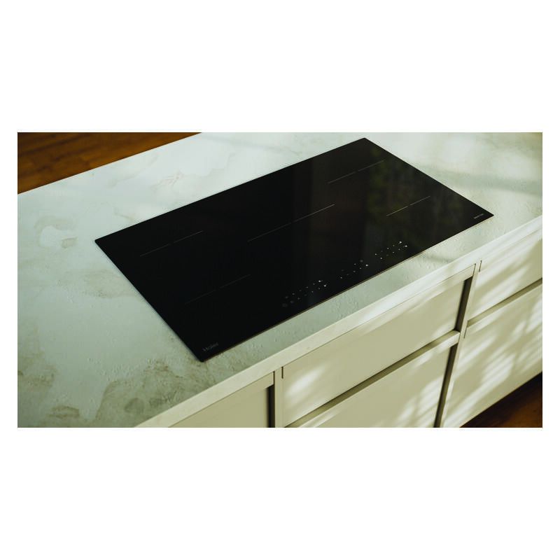 Haier 90cm 300 Series Induction Cooktop 5 Zone Low Current - Black Glass - Image 3