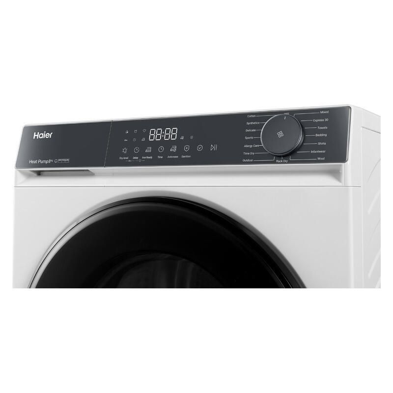Haier 8kg Heat Pump Condenser Dryer - White - Image 2