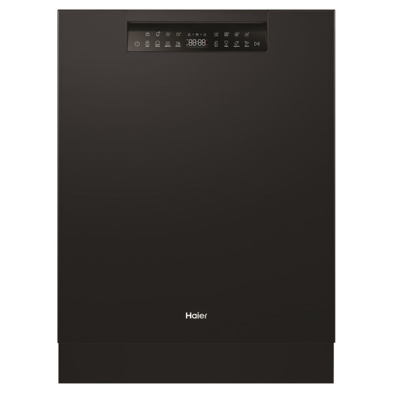 Haier15 Place Setting Smart Built-Under Dishwasher - Black (600 Series)